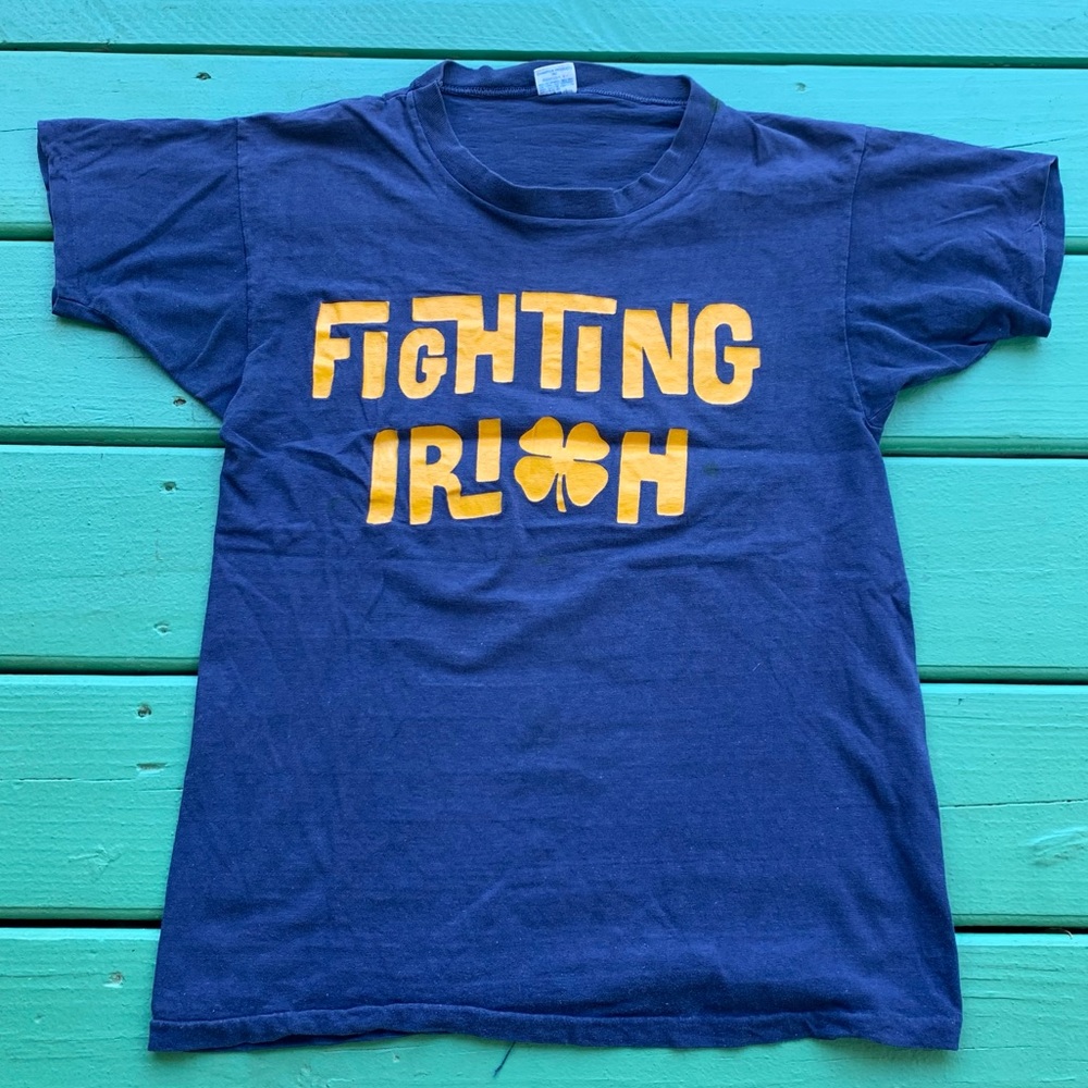 Vintage University of Notre Dame Irish Shirt Small